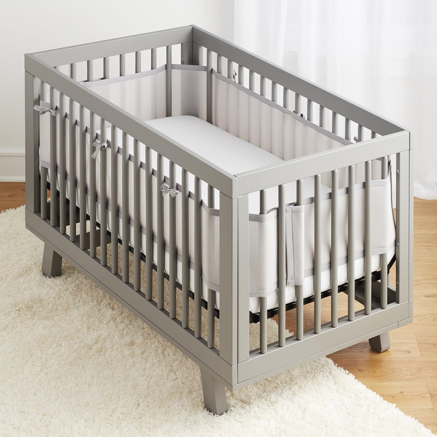 BreathableBaby Breathable Mesh Liner for Full-Size Cribs